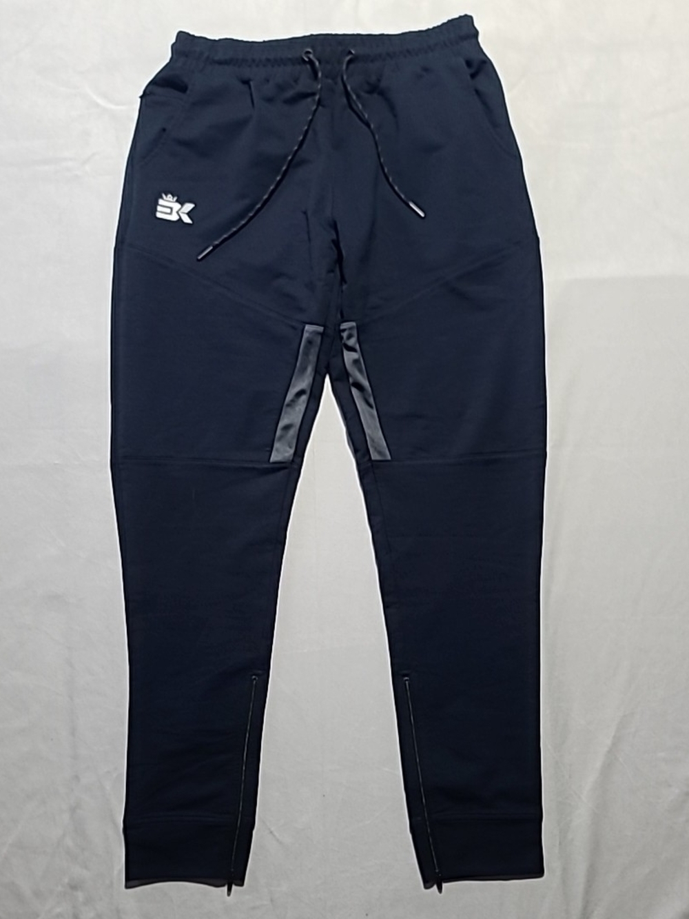 BROKIG Mens Medium Jogger Pants With Pockets - Blue